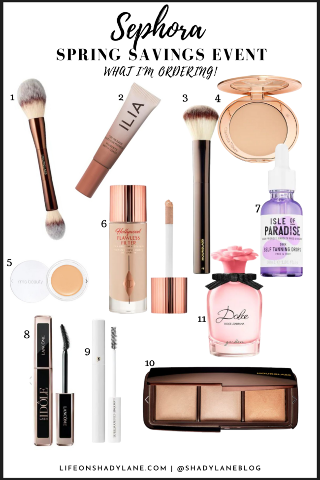 Sephora spring sale event - my tried and true OG favorite products plus the new products I'm looking forward to trying out! | Spring and summer beauty must haves | Kansas City life, home, and style blogger Megan Wilson