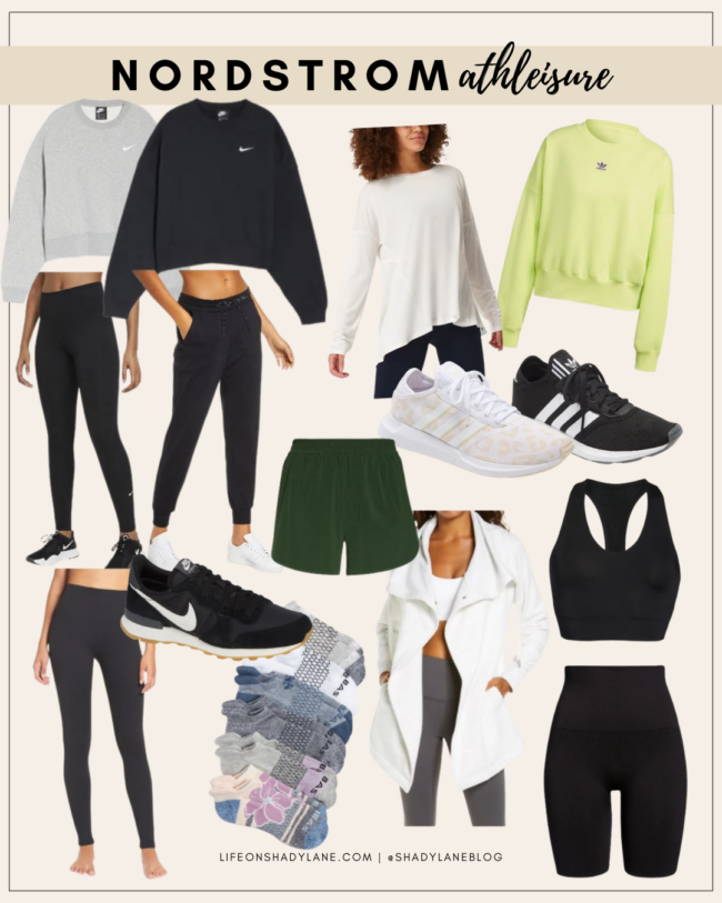 Nordstrom Anniversary Sale 2021 Shopping Guide | Athleisure and workout wear | Kansas City life, home, and style blogger Megan Wilson @shadylaneblog shares her top picks!