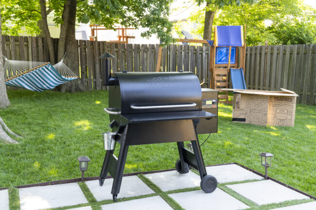 Why we love our Traeger pellet grill (plus a recipe for delicious veggie burgers!) | Kansas City life, home, and style blog | Megan Wilson 