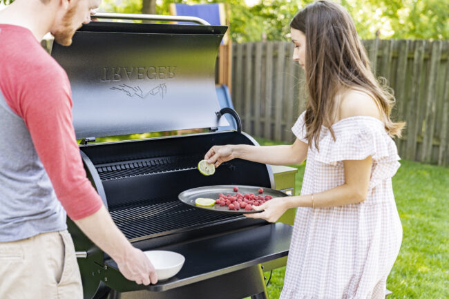 Why we love our Traeger pellet grill (plus a recipe for delicious veggie burgers!) | Kansas City life, home, and style blog | Megan Wilson 