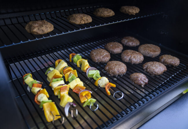 Burgers on traeger grill best sale