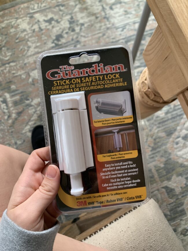 A perfect home safety solution for families with kids. The Door Guardian sells easy-to-use locks | Kansas City life, home, and style blog | @itsmegwilson on Instagram