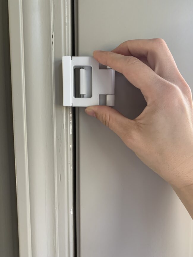 A perfect home safety solution for families with kids. The Door Guardian sells easy-to-use locks | Kansas City life, home, and style blog | @itsmegwilson on Instagram