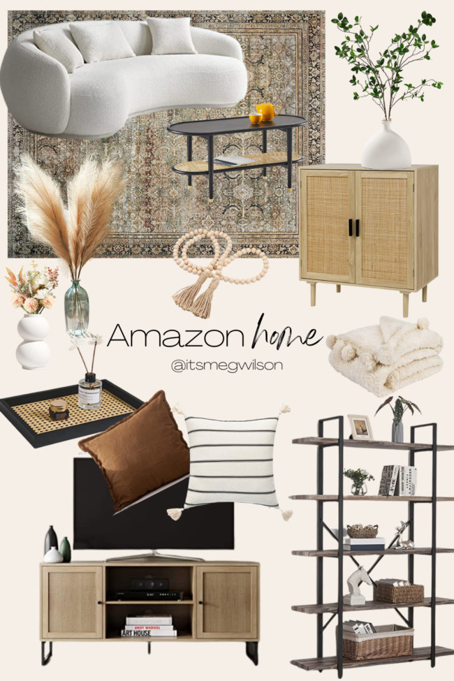 Amazon Home Inspiration | Kansas City life, home, and style blogger Megan Wilson shares home inspiration all from Amazon