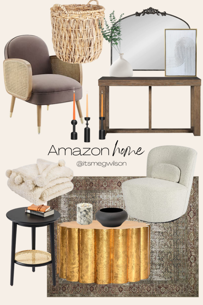 Amazon Home Inspiration | Kansas City life, home, and style blogger Megan Wilson shares home inspiration all from Amazon