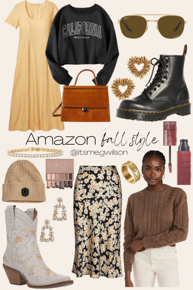 Fall style 2022 | Fall fashion finds from Amazon | Kansas City life, home, and style blogger Megan Wilson shares Amazon fall style
